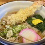 きしめん むさしの - えび天入