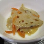 たから食堂 - 小鉢（蓮根キンピラ）