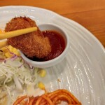 グリル＆コーヒー はせがわ - ソースにどっぷり