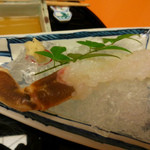 名古屋 浅田 - １１月　お造り：ズワイ蟹洗い