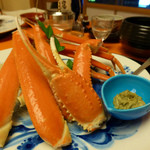 名古屋 浅田 - １１月　中皿：日本海水揚げ　ズワイ蟹、千鳥酢