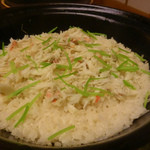 名古屋 浅田 - １１月　お食事：土鍋炊き蟹ご飯