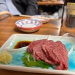 豊田屋 - 馬刺し