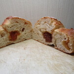 ブランジェリー オランジュ - 林檎のデニィッシュ（断面）