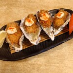 とんかつ 武蔵 - カキフライ