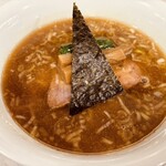 ラーメン星印 - 醤油らぁ麺（1100円）