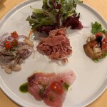 ブラカリイタリア料理店 - 【前菜盛り合わせ】
