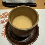 鮨 功 - 桑名の蛤の茶碗蒸し