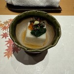 鮨 功 - とうもろこし豆腐