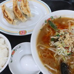 餃子の王将 - 辣菜麺 フェアセットＢ