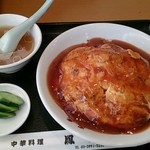 鳳来 - 天津丼 800円