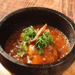 やわらか"おぼろ豆富"の 石焼麻婆豆富