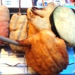 Kushikatsu To Osake Dengana - 串かつ5本セット+チューリップ