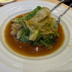 鵬天閣 - レタスのオイスターソース　@¥1,486