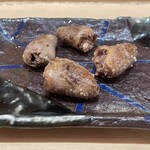 庭つ鶏 - ハツ焼き