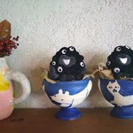 嘘と僕 - 黒いミャクミャクが飾られている～!!(^o^)丿