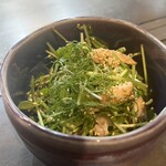 みつや - うめしそ豆苗あえ