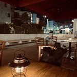 VERACE PANETTERIA GASTRONOMIA - テラス席。