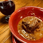 VERACE PANETTERIA GASTRONOMIA - 牛ホホ肉の煮込み。これぞ食べたい味。