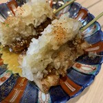 炭火焼鳥 しき - ももおろし