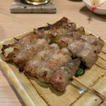 炭火焼鳥 しき - 豚バラ巻き