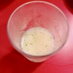 安参 - 山芋と牛テール出汁の冷製スープ