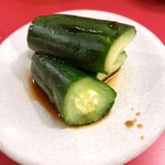 安参 - 胡瓜の浅漬け