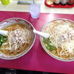 EAGLE - みそラーメンの普通と大盛の比較（大盛は食べごたえが凄い）