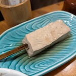 おでんの冨茂登 - 凍り豆腐のおでん