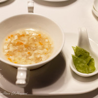 四川名菜 川府 - 卵と豆腐のスープ