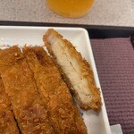味どころ御飯艇 - ロースカツ断面図