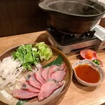 越中桜町 船酔い - 鰤しゃぶ