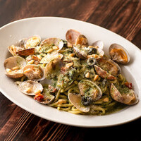 アサリとドライトマトのジェノベーゼ＋100円