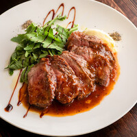 サーロインステーキマッシュポテト添え エシャロットオイスターソース＋600円