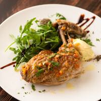 骨付き地養鶏の白ワイン煮込み+100円