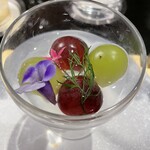 焼肉牛印 - 葡萄の水キムチ