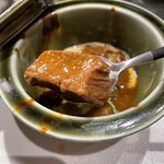 焼肉牛印 - 牛タンと赤ワイン煮