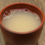 328965219 - かなり濃厚とろとろの蕎麦湯