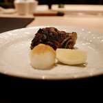 日本料理 お寅 - キンキの一夜干しの塩焼き