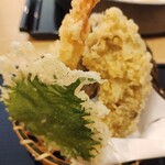 花山うどん 本店 - 天ぷら