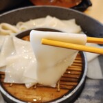 花山うどん - 鬼ひもかわ