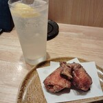 魚乃福 - 大山とりの唐揚げ