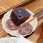 菓子舗 井村屋 - ドリンクにつくお菓子