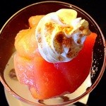 胡風居 - アップルパイ仕立て紅玉りんごパフェ