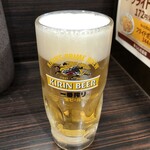 CoCo壱番屋 - 生ビール（中ジョッキ）税込397円