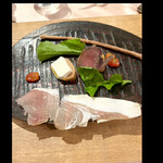 リストランテ ピノキオ - 秩父猪の自家製プロシュート　猪プロシュート２種あります　　byまみこまみこ