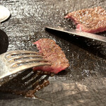 リストランテ ピノキオ - Ａ5 宮崎県産　黒毛和牛の炭火焼きグリル　　byまみこまみこ