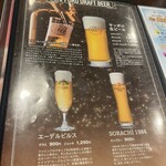 サッポロビアレストラン９１０ - メニュー