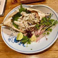 食彩と縁 小森 - 料理：ワタリガニ
