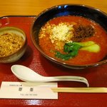 華峯 - 四川担々麺とミニチャーハン